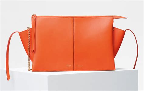 celine tri fold should bag with chain|Latest Obsession: The Céline Trifold Crossbody Clutch.